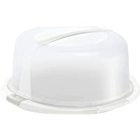Rotho Cool &amp- Fresh- Campana de pastel con refrigeración- capucha y asa de transporte- Plástico PP sin BPA- blanco…